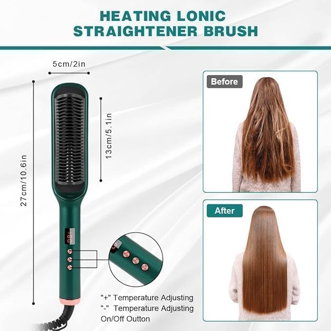 Hair Straightening Comb Electric Hot Brush