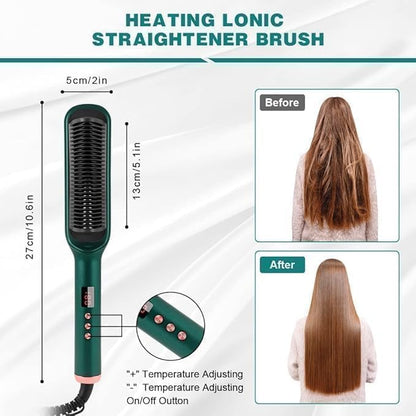 Hair Straightening Comb Electric Hot Brush