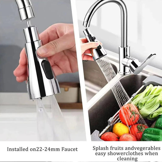 Flexible Faucet with Tap Extension